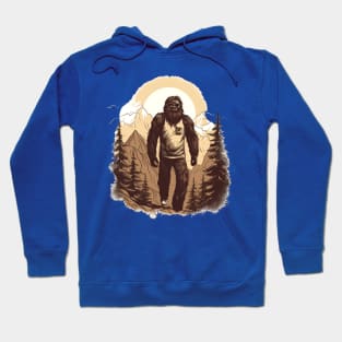 Dope Sasquatch in Nature Hoodie